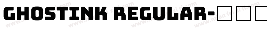 Ghostink Regular字体转换